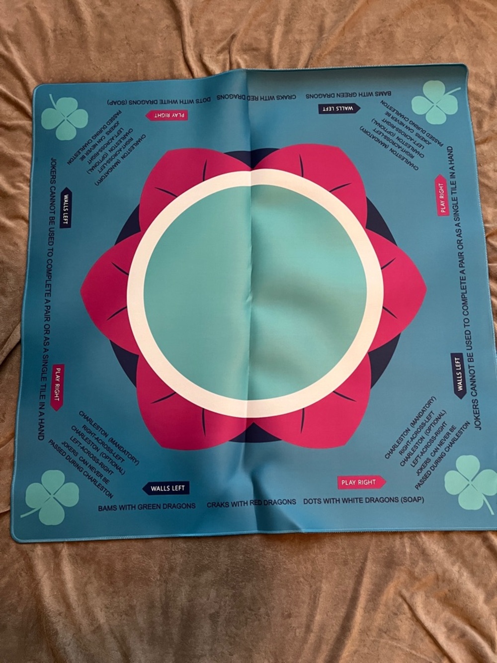 Mahjong Mat with carrying bag
